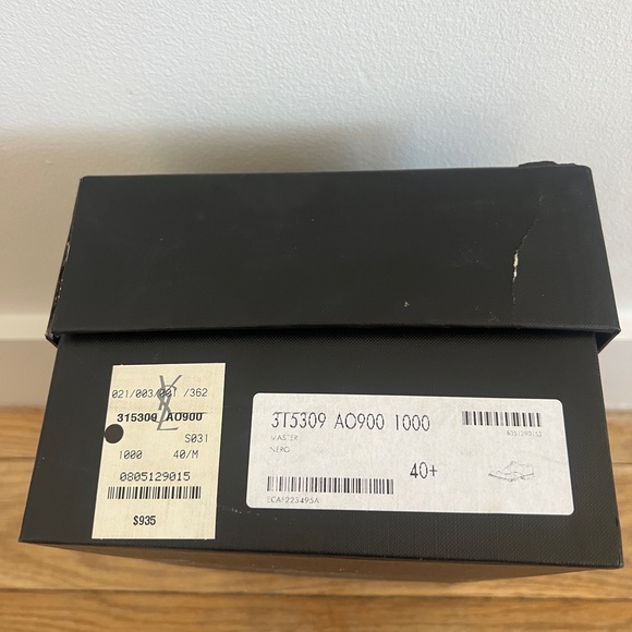 Men's Black Studded Dress Shoes - Picture 10 of 10